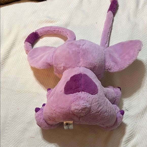 Disney Parks Angel Plush 13" Pink Stuffed Toy Lilo & Stitch Authentic Original - Picture 2 of 10